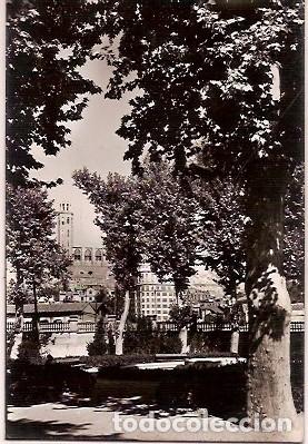 Cartes Postales: ANTIGUA POSTAL 69 LERIDA CAMPOS ELISEOS Y VISTA PARCIAL ESCRITA 1959 EDICIONES SICILIA