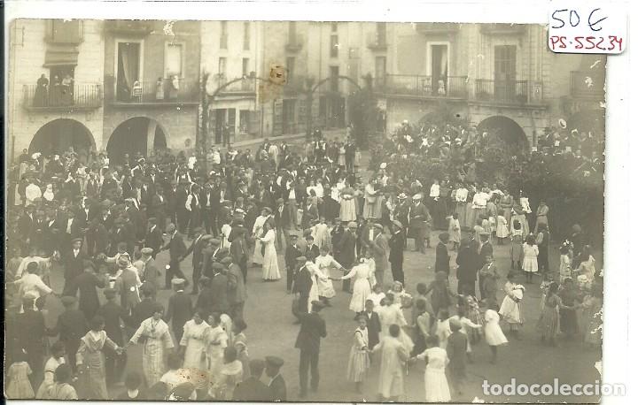 Postcards: (PS-55234)POSTAL FOTOGRAFICA DE AMER-PLA&Ccedil;A CONSTITUCIO.SARDANAS