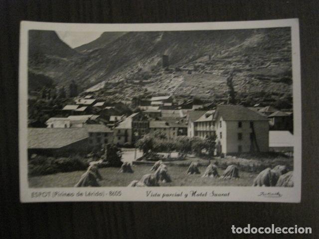 Postales: ESPOT - VISTA PARCIAL Y HOTEL SAURAT - FOTOGRAFICA - VER REVERSO - (52.195)