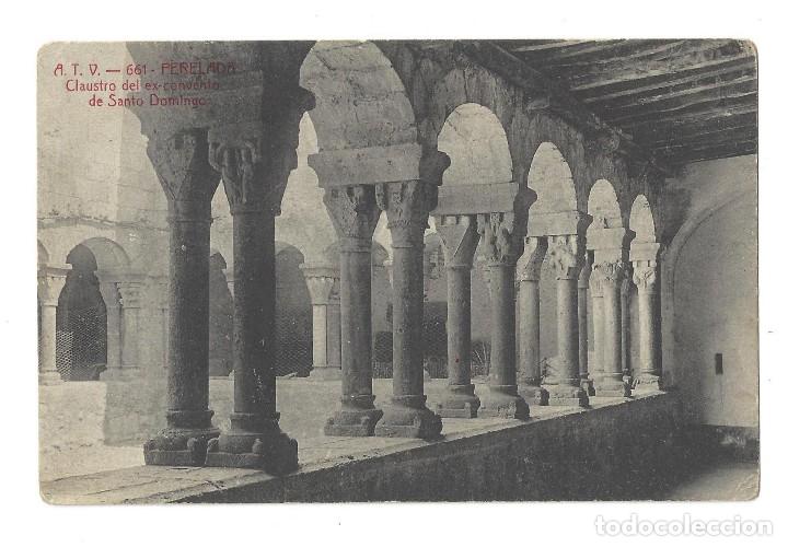 Postales: POSTAL- A.T.V.- N&ordm; 661, PERALADA- CLAUSTRO DEL EX-CONVENTO DE SANTO DOMINGO. ED. TOLDR&Aacute;- GERONA