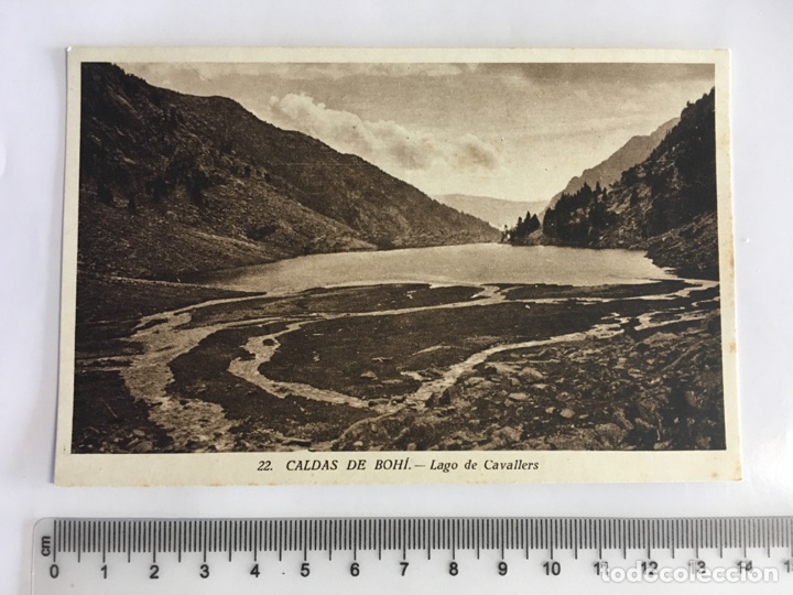 Postales: POSTAL. 22 CALDAS DE BOHI. Lago de Cavallers. IMICI. H. 1940?