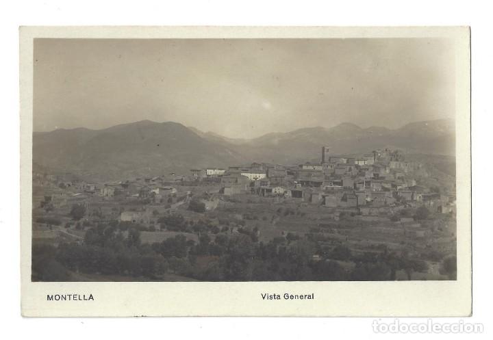Postales: POSTAL FOTOGR&Aacute;FICA- MONTELL&Aacute;.- VISTA GENERAL, L&Eacute;RIDA- SIN CIRCULAR