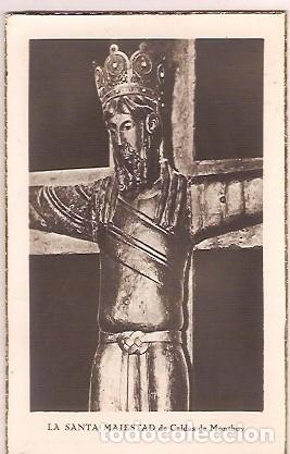 Postais: ANTIGUA POSTAL 113 LA SANTA MAJESTAD DE CALDAS DE MONTBUY ESTAMPERIA DEL ARTE