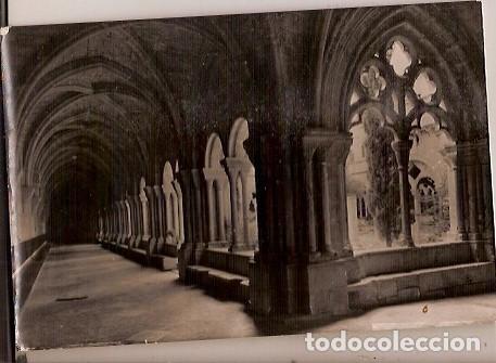 Postales: ANTIGUA POSTAL REAL MONASTERIO DE POBLET ALA ROMANICA DEL CLAUSTRO S XII