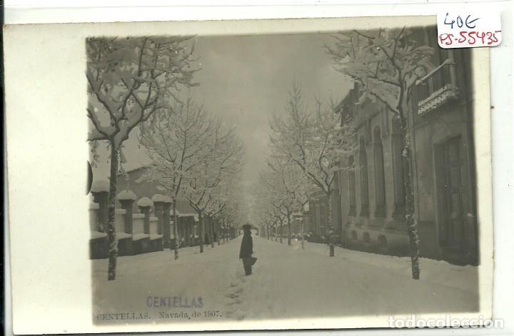 Postcards: (PS-55435)POSTAL DE CENTELLAS-NEVADA DE 1907