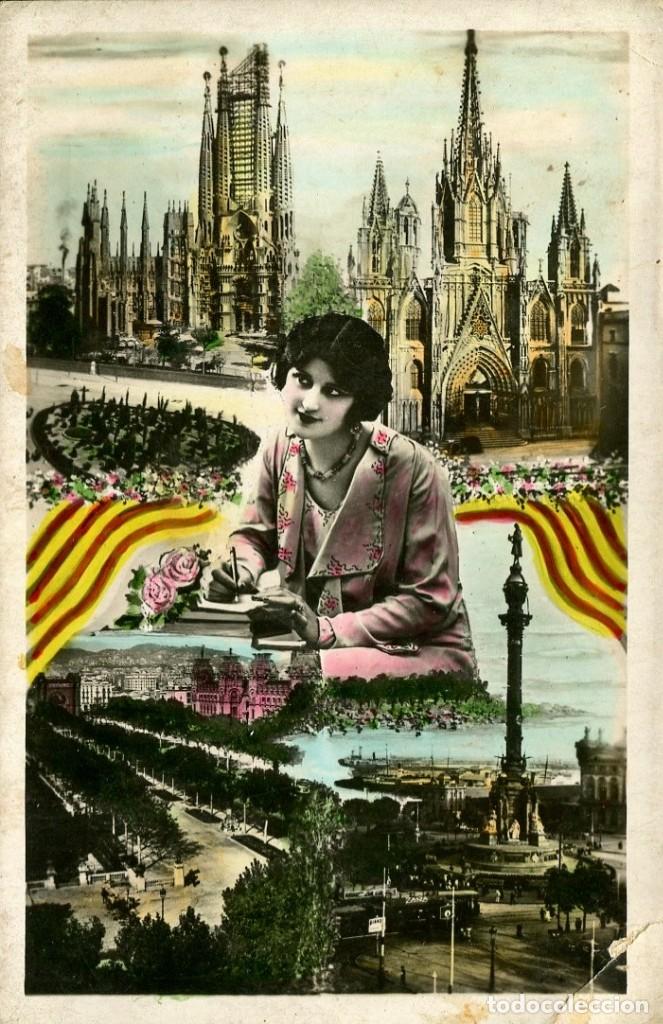 Postales: BARCELONA -RECUERDO MULTIVISTAS- - Foto 1