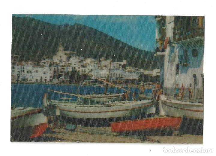 Postales: POSTAL EN 3D.- CADAQU&Eacute;S, COSTA BRAVA. STEREORAMA- SIN CIRCULAR - Foto 1