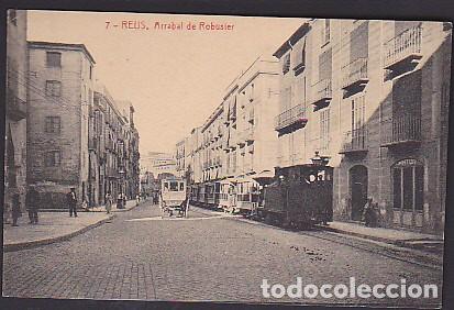 Postales: POSTAL REUS ARRABAL DE ROBUSTER TREN - Foto 1