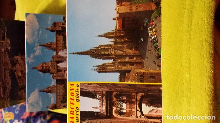 Postales: Doce postales de Barcelona. - Foto 13
