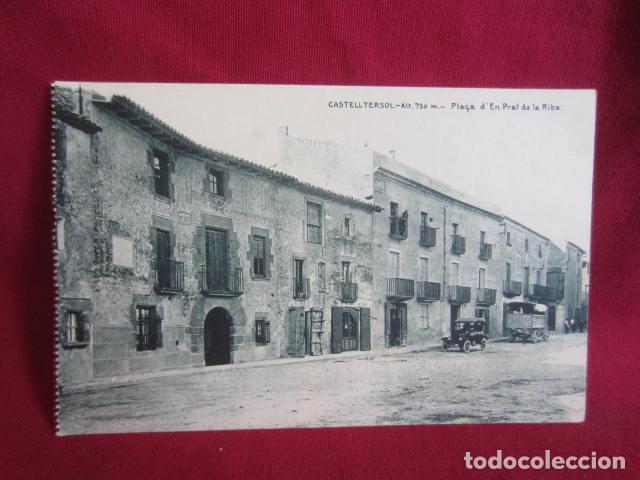 Postales: CASTELLTERSOL - PLA&Ccedil;A DEN PRAT DE LA RIBA - Foto 1