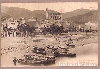 Postkarten: ANTIGUA POSTAL 62 PORT BOU ESPA&Ntilde;A VISTA GENERAL S O 12 SERIE ESCRITA