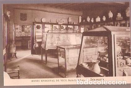Postales: ANTIGUA POSTAL MUSEU EPICOPAL DE VICH SERIE D N&ordm; 20 SALA SEGONA FOTOTIPIA THOMAS