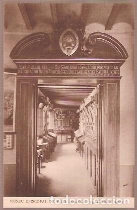 Postales: ANTIGUA POSTAL MUSEU EPISCOPAL DE VICH SERIE D N&ordm; 19 PORTAL D'INGRES a