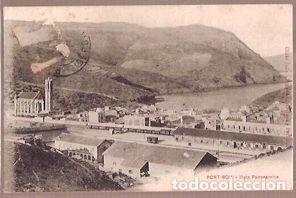 Postais: ANTIGUA POSTAL PORT BOU VISTA PANORAMICA CLICHE JUDE ESCRITA