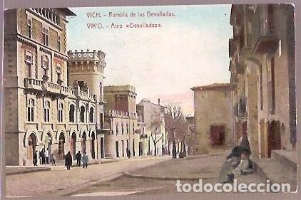 Postales: ANTIGUA POSTAL VICH RAMBLA DE LAS DEVALLADAS - Foto 1