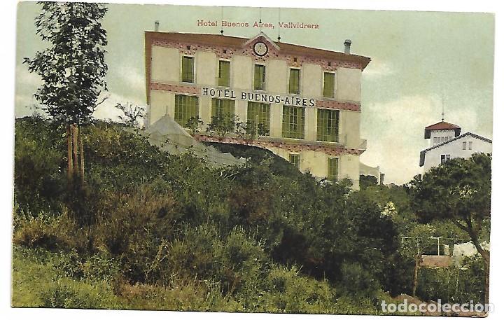 Postales: POSTAL, HOTEL BUENOS AIRES, VALLVIDRERA. SIN CIRCULAR.