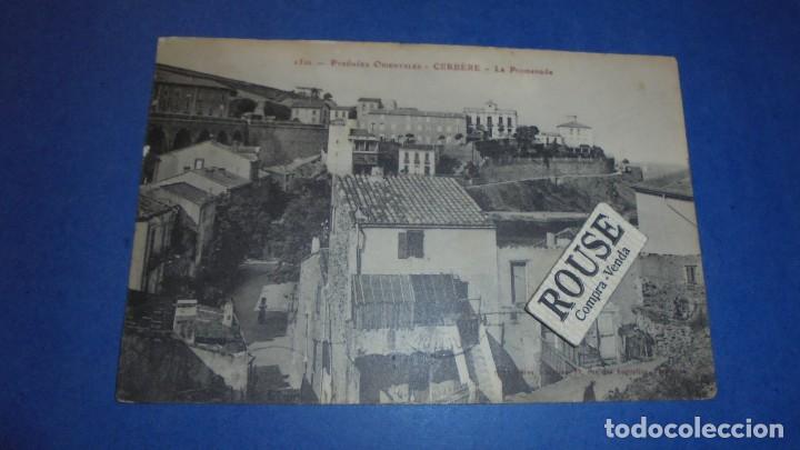 Postcards: CERB&Egrave;RE - 1510 - PYR&Eacute;N&Eacute;ES ORIENTALES - LA PROMENADE .POSTAL CIRCULADA 1913 - 14X9 CM.