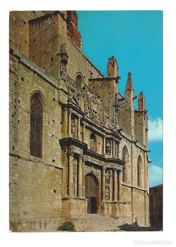 Postales: POSTAL- MONBLANC.- N&ordm; 16, ESGL&Eacute;SIA I FA&Ccedil;ANA DE SANTA MAR&Iacute;A, FOT. ZERKOWITZ. TARRAGONA- SIN CIRCULAR