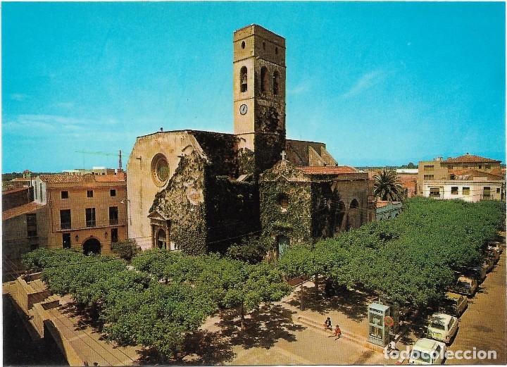 Postales: VILASECA N&ordm; T.6177 PLAZA ESPA&Ntilde;A , IGLESIA / FOTO CAMPA&Ntilde;&Aacute; POSTALES KOLORHAM / SIN FRANQUEAR