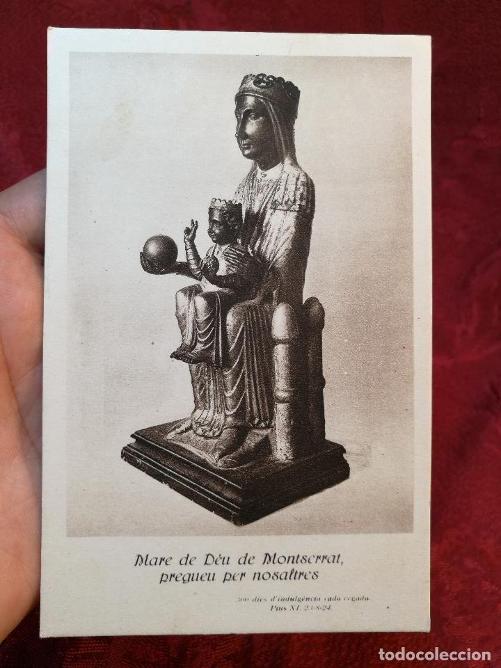 Postkarten: 267 MONTSERRAT-IMATGE DE NTRA SE&Ntilde;ORA MARE DE DEU ..HUECOGRABADO-MUMBRU-BARCELONA