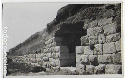 Cartes Postales: Ruinas de Empurias. Muralla romana.