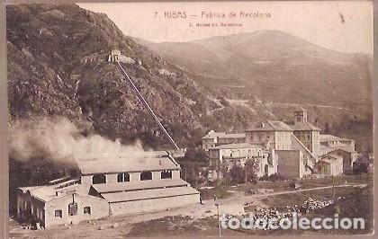Postkarten: ANTIGUA POSTAL 7 RIBAS FABRICA DE RECOLONS L ROISIN