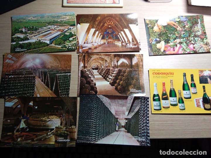 Postales: COLECCI&Oacute;N 8 POSTALES CAVAS CODORNIU. - Foto 2