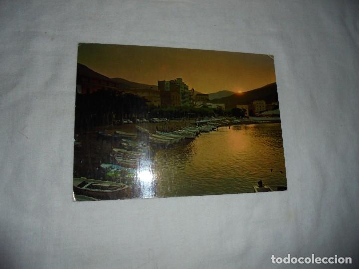 Cartoline: COSTA BRAVA PORT-BOU.ATARCEDER EN EL PUERTO.POSTALES INTERNACIONALES COLOR