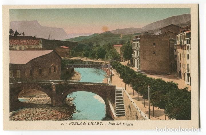 Postkarten: a01953 Pobla de Lillet pont del magret roisin n&ordm;2