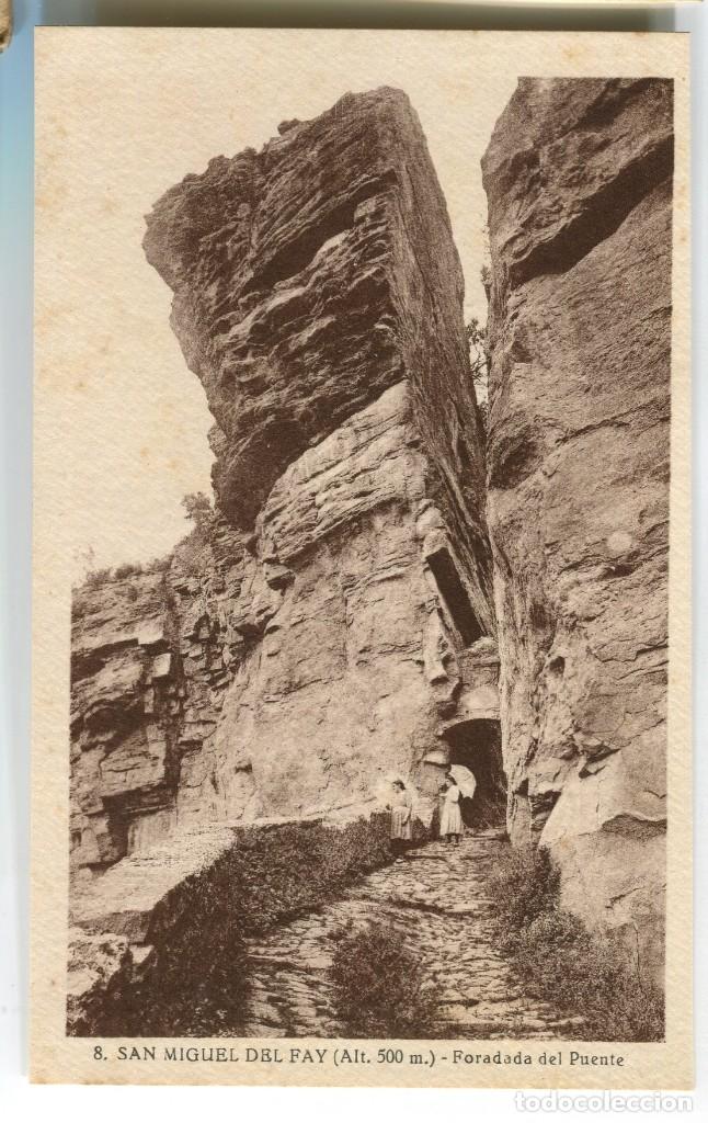 Postales: a03057 sant Miquel del Fai foradada del puente roisin n&ordm;8