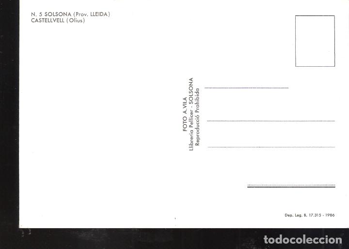 Postales: Solsona ( Lleida ). Castell Vell ( Olius ). - Foto 2