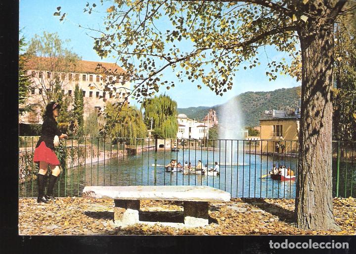 Cartes Postales: Capellades ( Barcelona ). Lago *Mol&iacute; de la Villa* y * Mol&iacute; - Museo Nacional del papel*