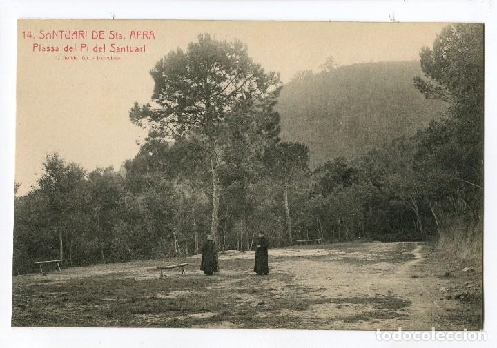 Postcards: a03211 Santuari de Santa Afra plassa del pi del santuari roisin n&ordm;14