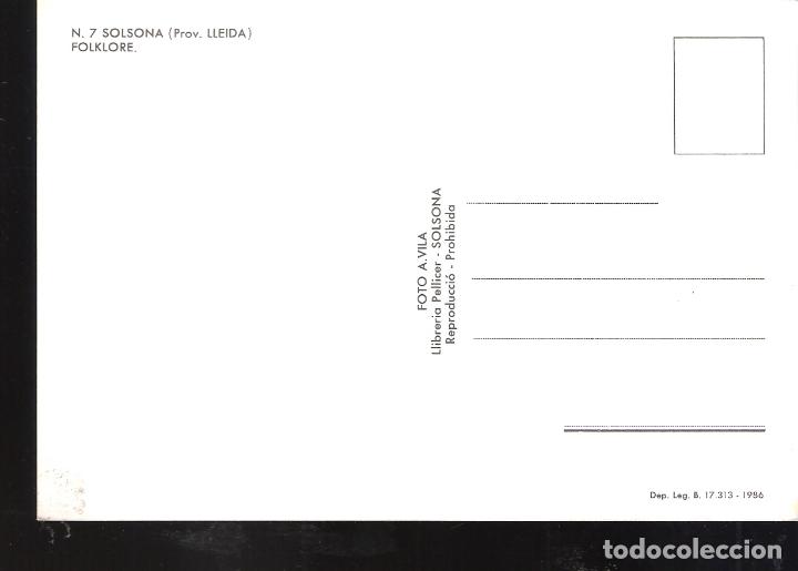 Postales: Solsona ( Lleida ). Folclore. - Foto 2