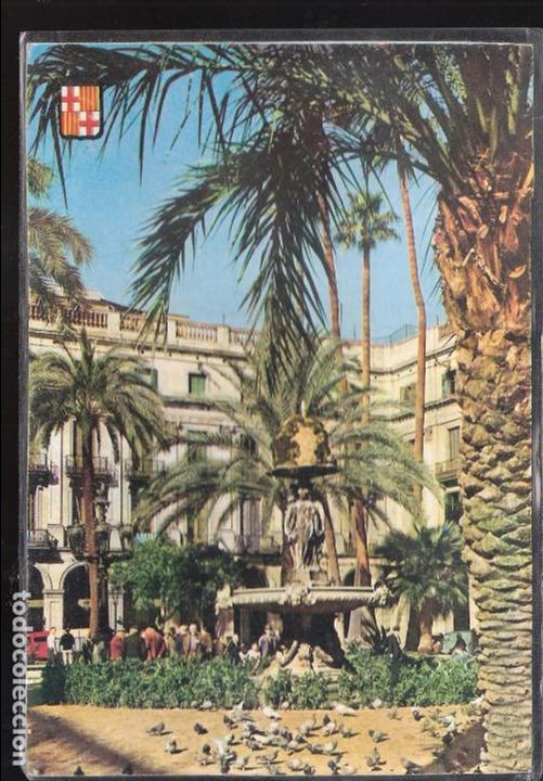 Postales: Barcelona. Plaza Real. - Foto 1