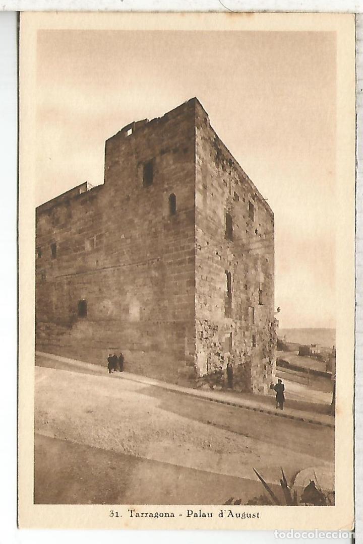 Postales: TARRAGONA PALACIO AUGUSTO SIN ESCRIBIR - Foto 1