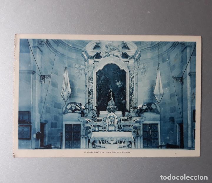 Postales: postal roisin  6 COSTA BRAVA SANTA CRISTINA ESGLESIA IGLESIA
