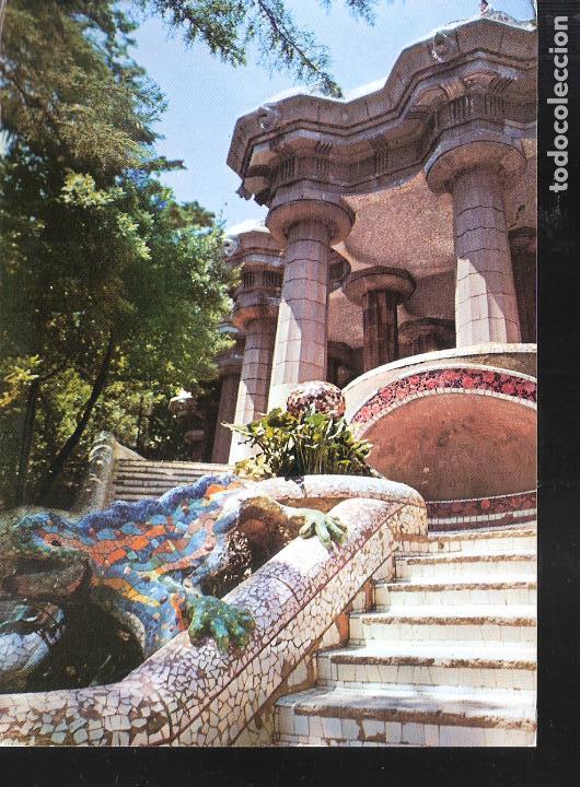 Postales: Parque G&uuml;ell. Gaud&iacute;. Barcelona. - Foto 1