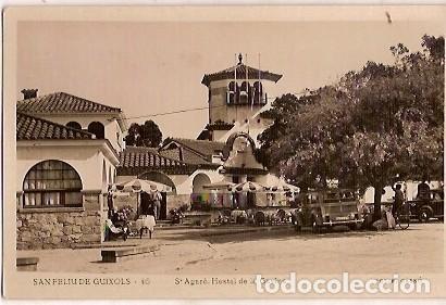 Postais: ANTIGUA POSTAL 46 SAN FELIU DE GUIXOLS S'AGARO HOSTAL DE LA GAVINA FOT R GASSO
