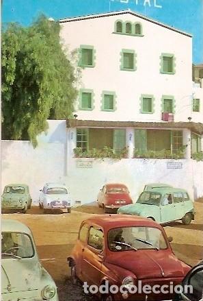 Postales: POSTAL A COLOR HOSTAL DE LA PLAZA STA CRUZ DE CABRIL ESCRITA