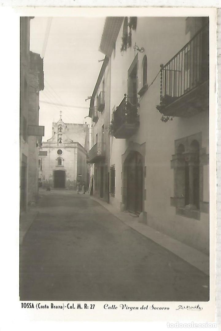 Postales: GERONA TOSSA SIN ESCRIBIR - Foto 1
