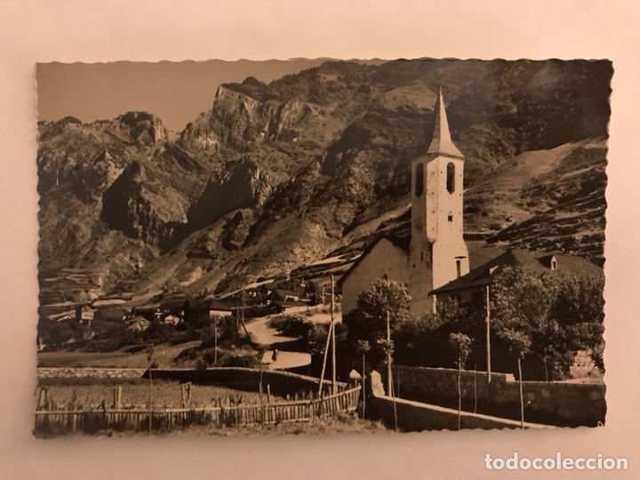 Postales: VALL DE ESPOT (Lerida) Postal No. 130. Vista Parcial (h.1950?)