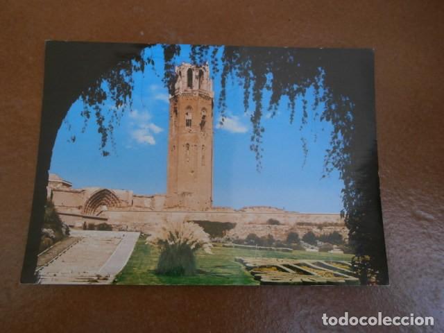 Postales: Postal Lerida, la torre de la seu vella