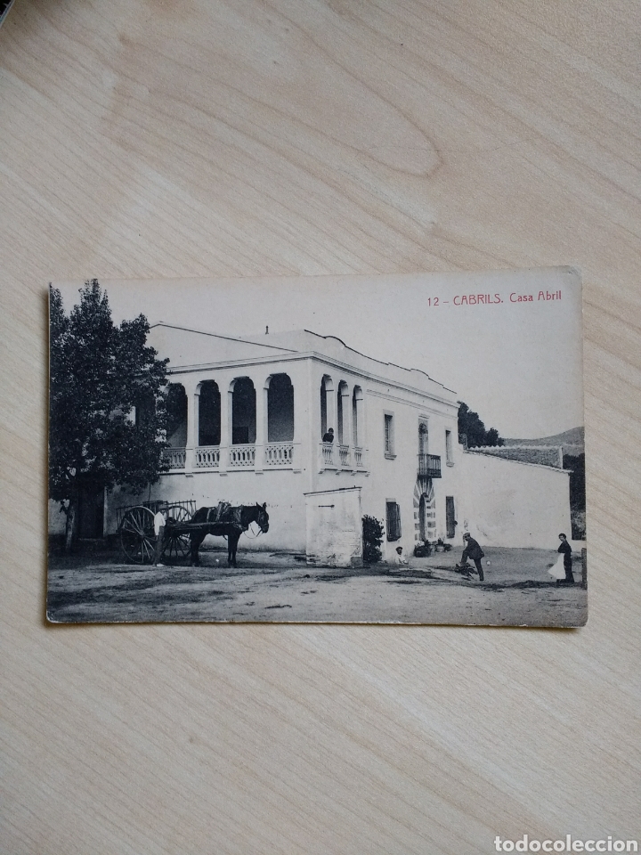Postales: Postal Cabrils. Casa Abril. Thomas. No circulada. - Foto 1