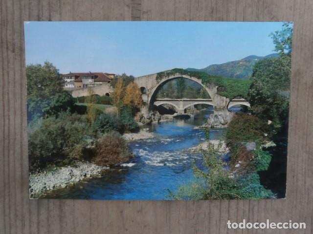 Postales: Postal cangas de onis, puente romano - Foto 1