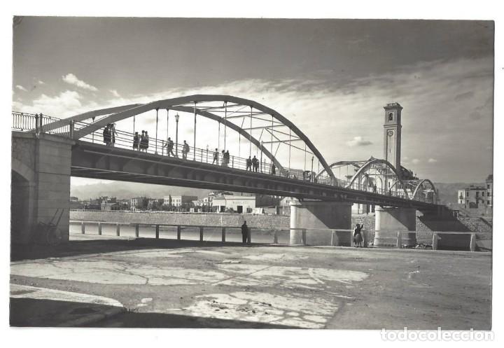 Postales: POSTAL FOTOGR&Aacute;FICA- TORTOSA.- N&ordm; 2, PUENTE DEL ESTADO, FOT. DAUFI. TARRAGONA- SIN CIRCULAR