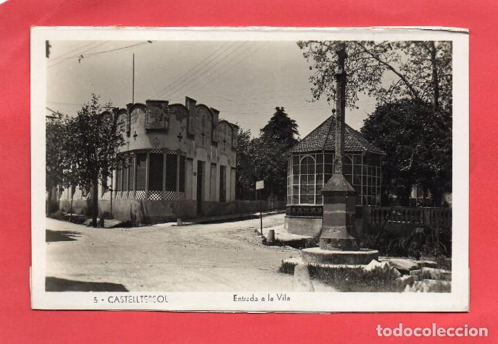 Postales: castelltersol. 5 entrada a la vila - Foto 1