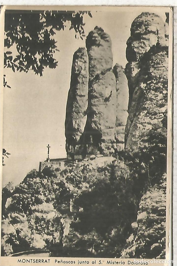 Postales: BARCELONA MONTSERRAT ESCRITA - Foto 1