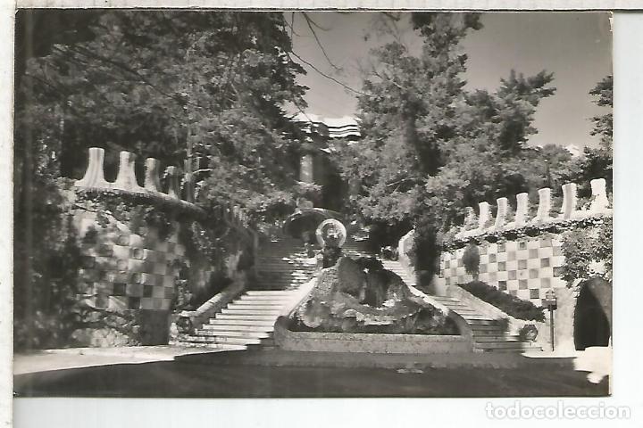 Postales: BARCELONA PARQUE G&Uuml;ELL ESCRITA - Foto 1