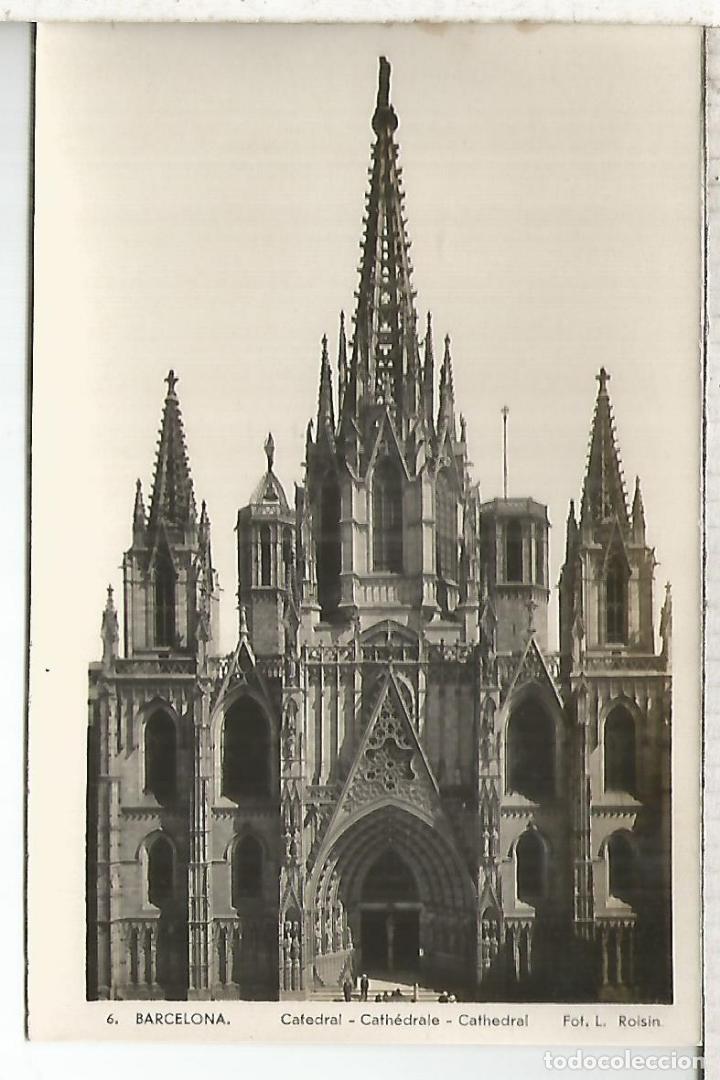 Postales: BARCELONA CATEDRAL SIN ESCRIBIR - Foto 1